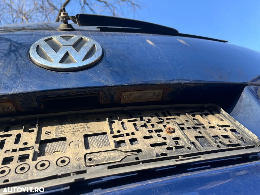 Haion spate VW Volkswagen Touran non facelift albastru 2005 - 4