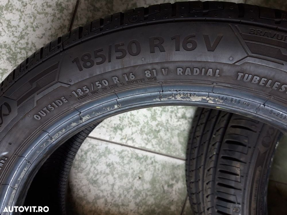 2 anvelope 185/50 R16 Barum profil 7 mm - 6