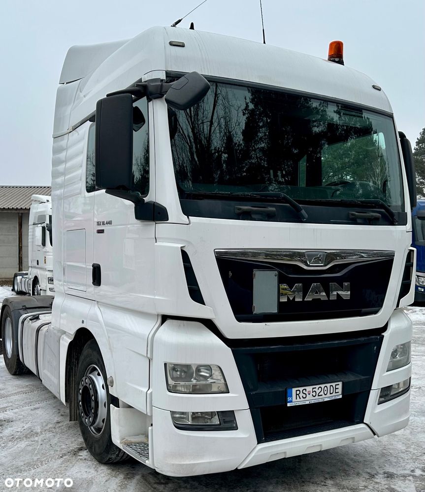 MAN TGX 18.440 XLX AUTOMAT SPOJLERY KLIMA WEBASTO LODÓWKA 685000km MOTOR:12.5L OPONY:315/80/22.5-80% 2xALUTANK EURO 6 2014 - 3