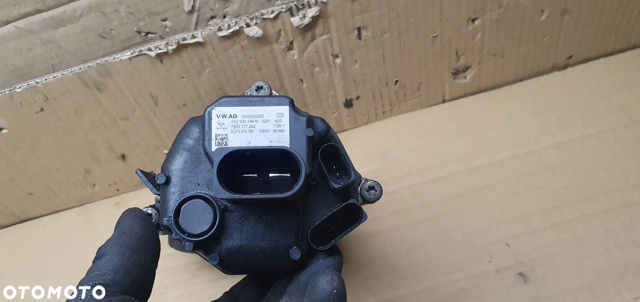 Silnik maglownicy przekładni kierowniczej Seat Leon II 1K0909144M - 4