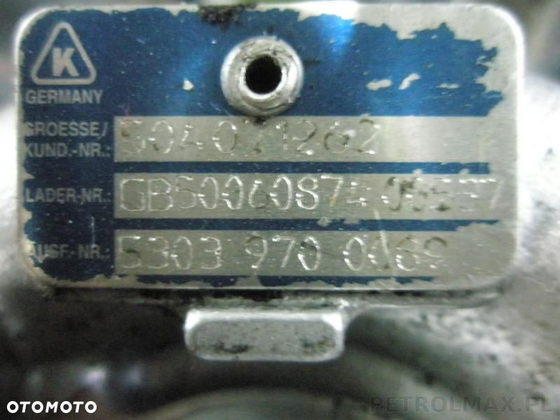 turbina turbosprężarka iveco daily 2,3 2,3 hpi - 4