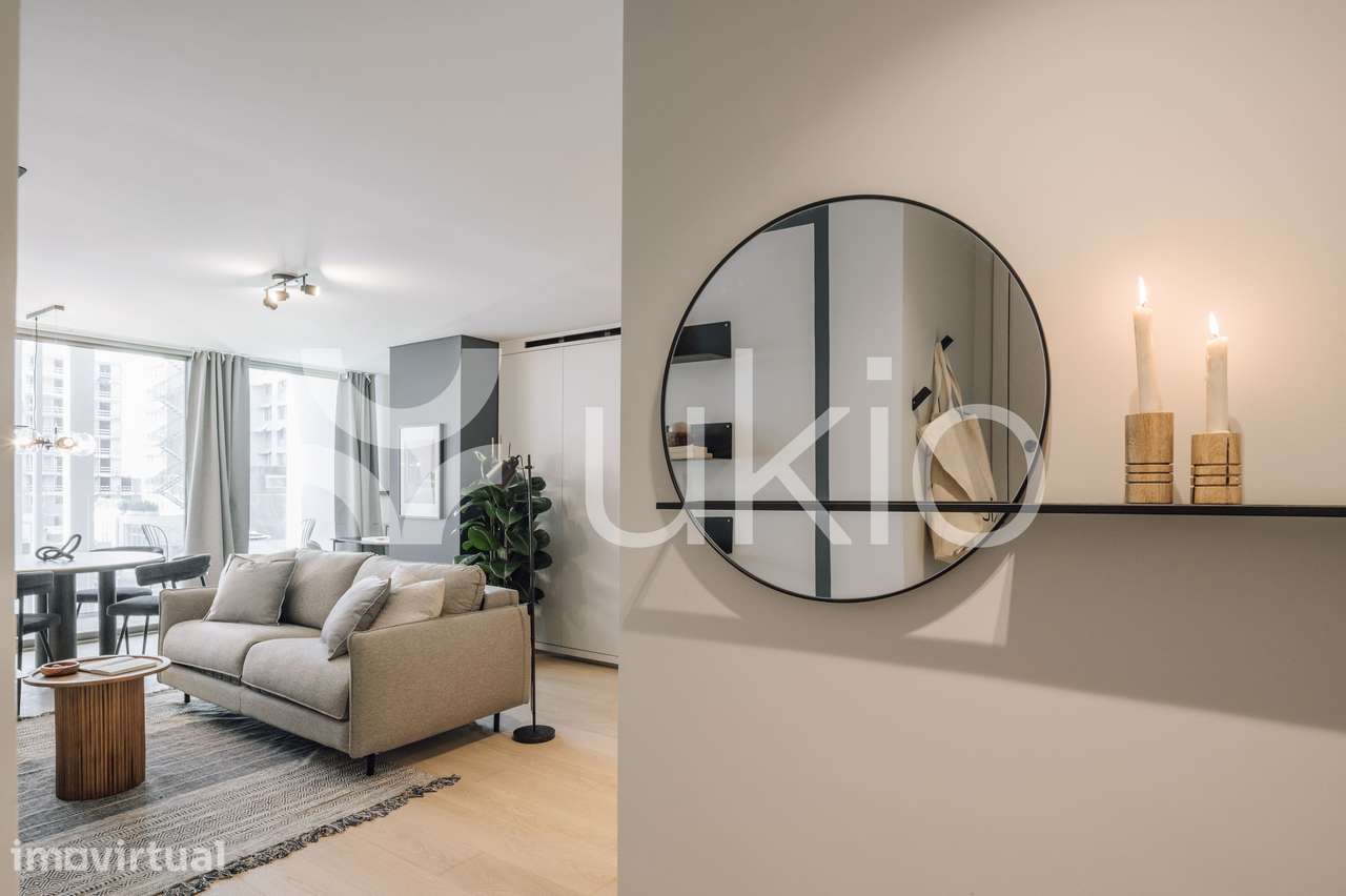 Apartamento T1 com ginásio e piscina em Entrecampos - Grande imagem: 5/25