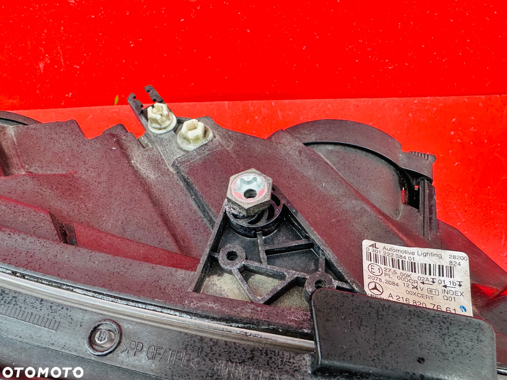 LAMPA PRAWA MERCEDES CL W216 A216 C216 AMG SZARA BI XENON BDB EU - 4