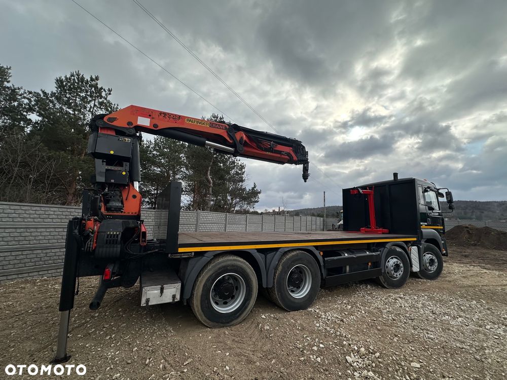 MAN TGA 32.400  8x4 z HDS Palfinger PK29002 + pilot - 7