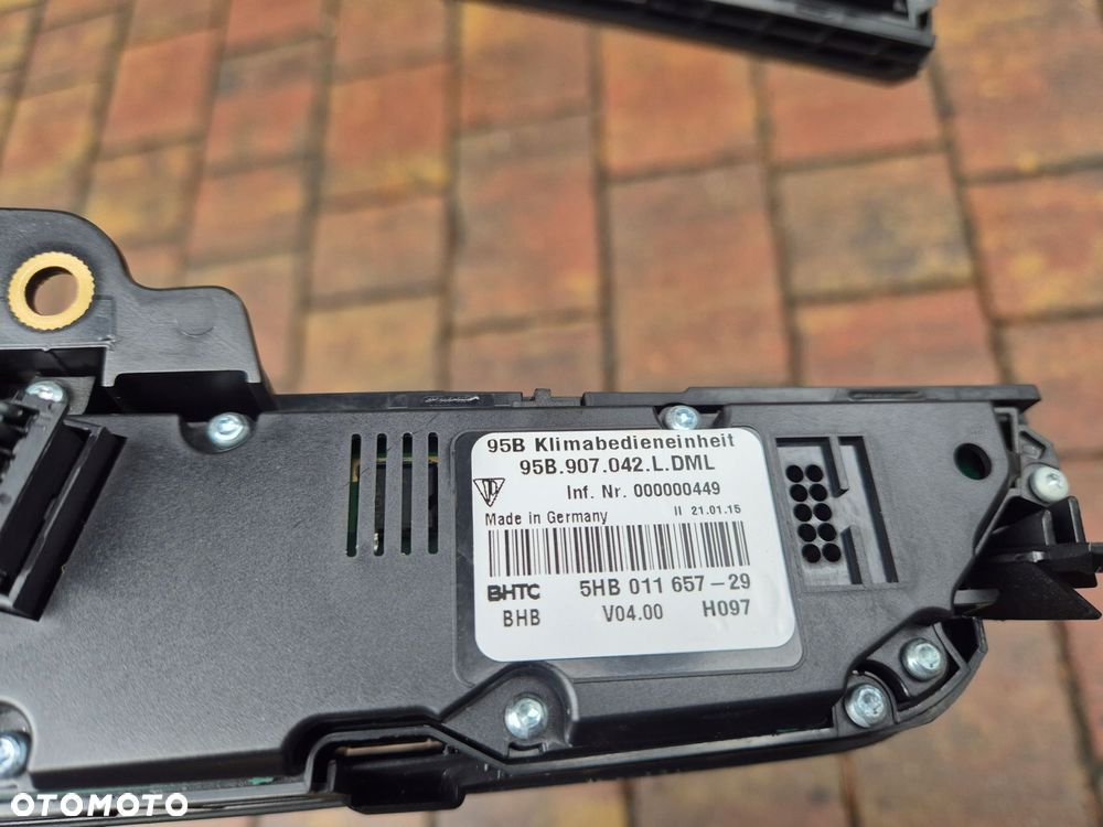 panel klimatyzacji sterowania porsche macan 95b - 6