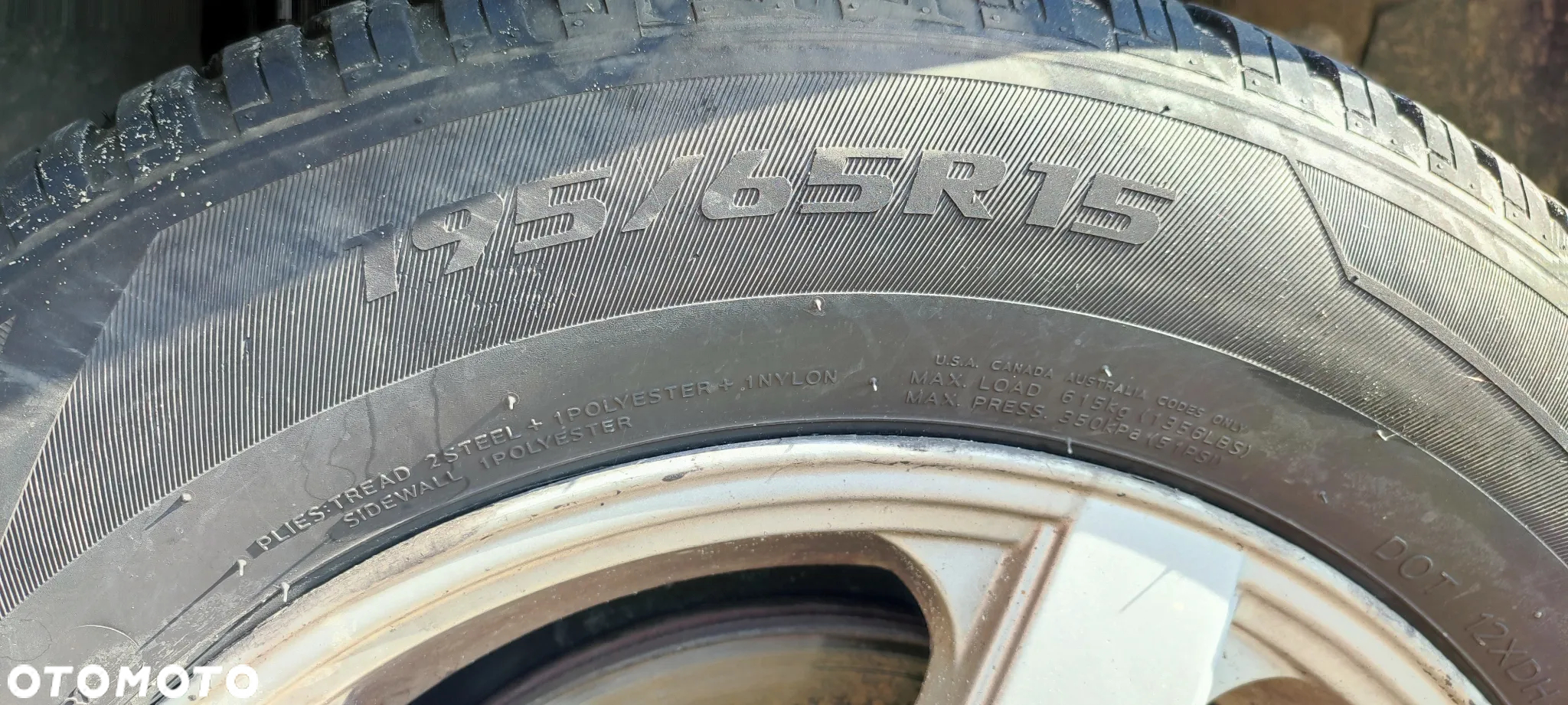 FELGI ALUMINIOWE + OPONY Volkswagen Passat B5 FL  5x112 ET 38 195/65 R15 - 8