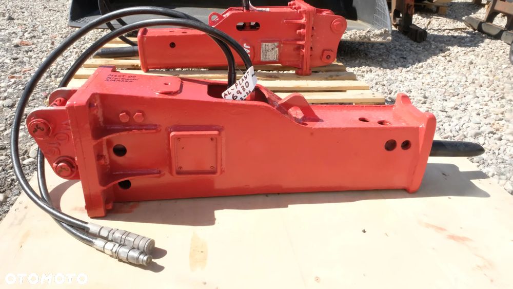 Młot AMMANN hydrauliczny 120kg wyburzeniowy do minikoparki - 5