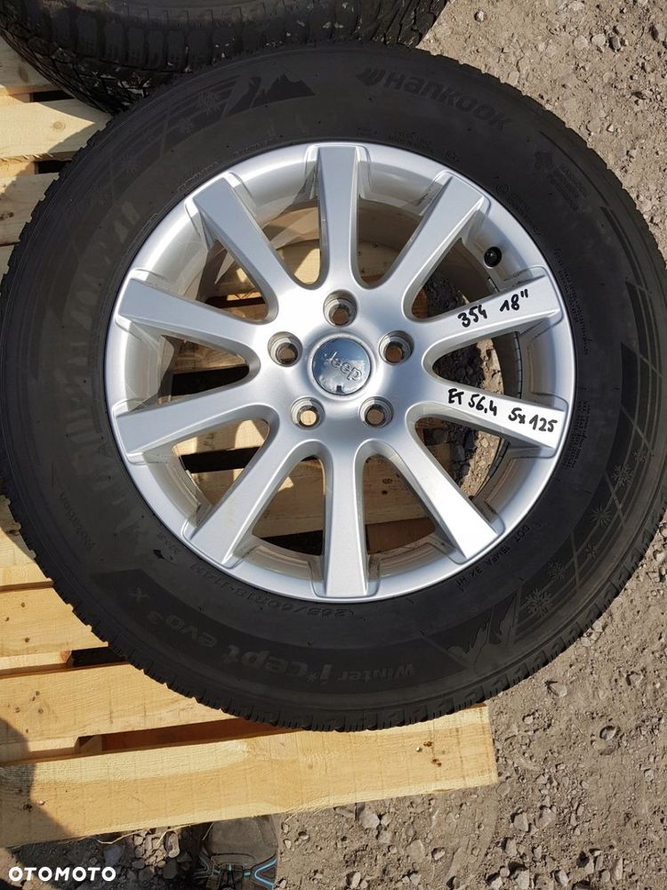 KOŁA ALUFELGI JEEP GRAND CHEROKEE WK2 7.5J x 18 5X127 ET56.4 265/60 R18 - 4
