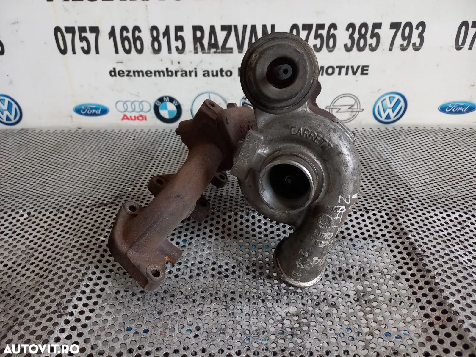 Turbo Turbina Opel Astra G Zafira A Vectra B/C 2.0 Dti Cod  - Dezmembrari Arad - 1