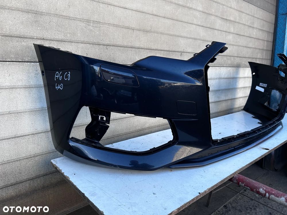 AUDI A6 C8 4K0 ZDERZAK PRZÓD PRZEDNI PDC SPRYSKI 4K0807437 - 2