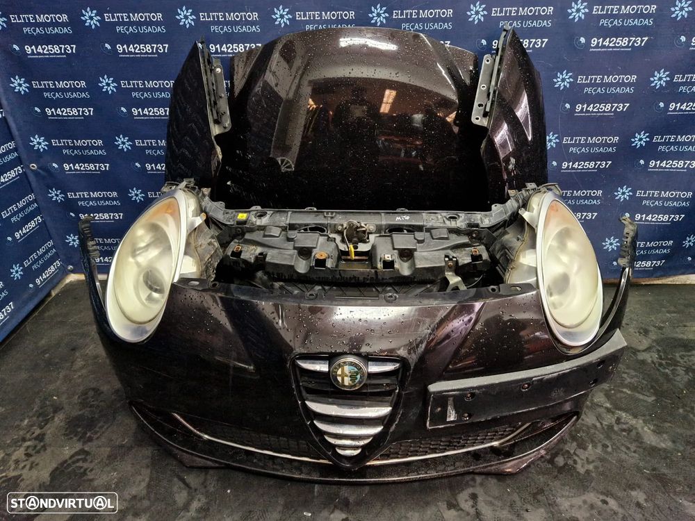 Frente completa usada ALFA ROMEO MITO 1.3 JTD capot parachoques guardalamas oticas radiadores - 3