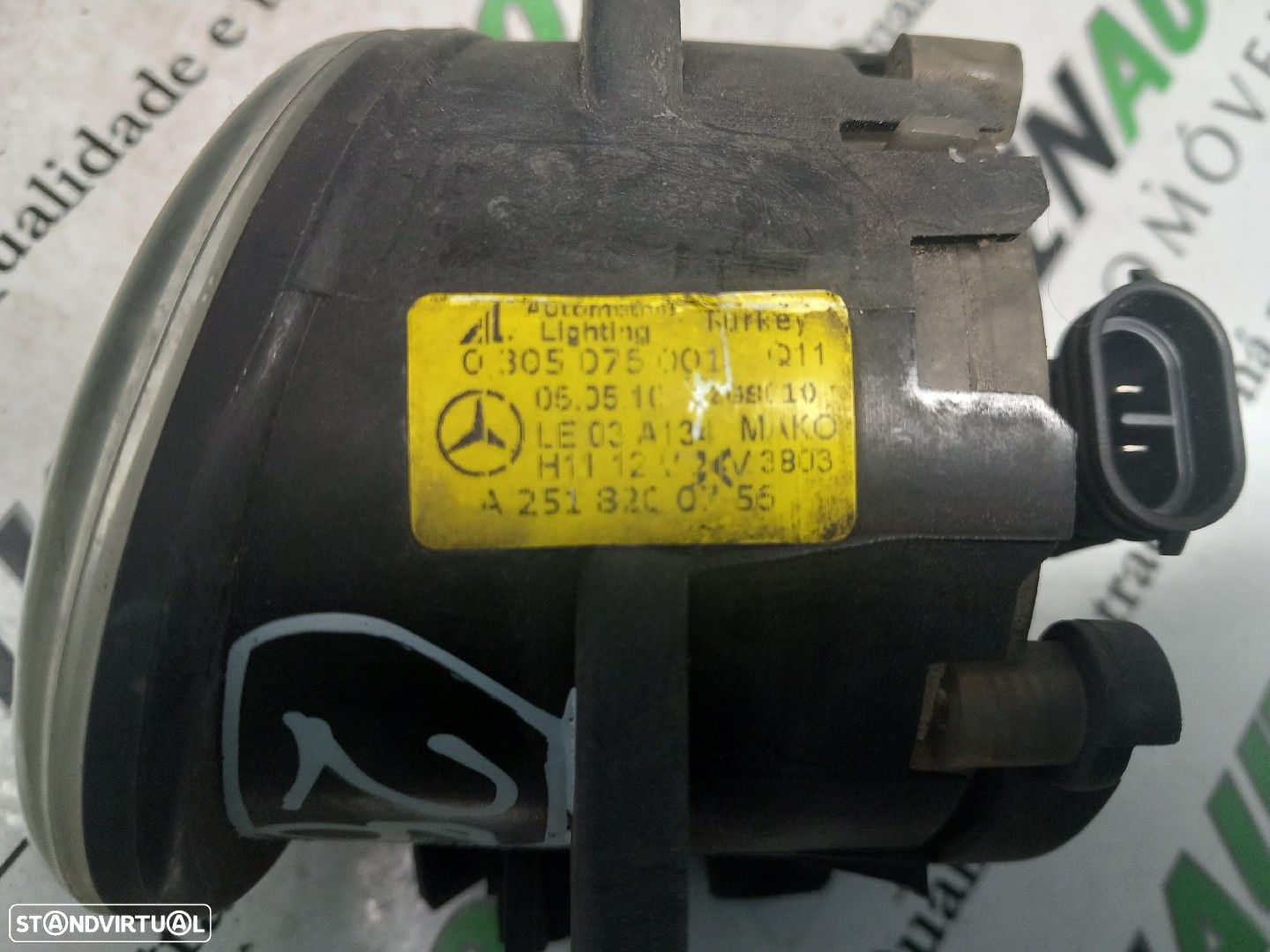 Farol Nevoeiro Mercedes-Benz A-Class (W169) - 6