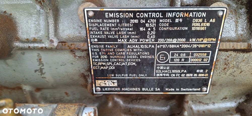 Silnik Liebherr 566 576 580 2plus2 - 6