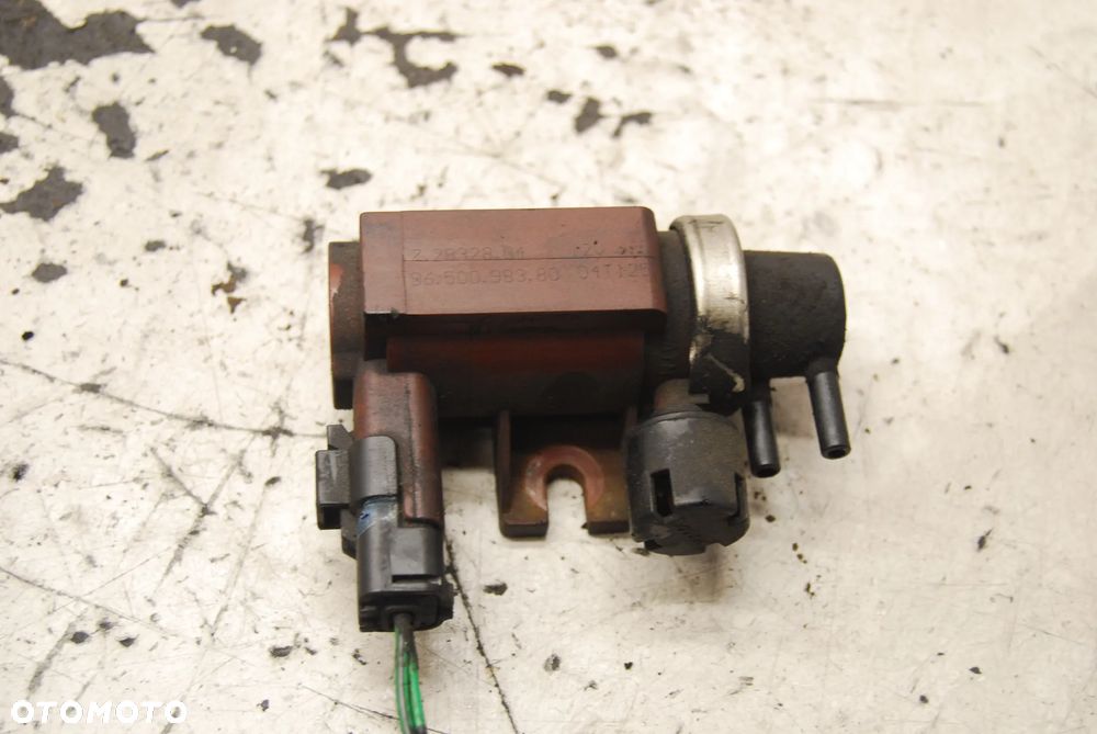 ZAWÓR PODCIŚNIENIA 9650098380 PEUGEOT 407 2.0 HDI CITROEN VOLVO - 1