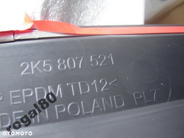 VW CADDY ALLTRACK SPOJLER NAKŁADKA 2K5807521 - 3