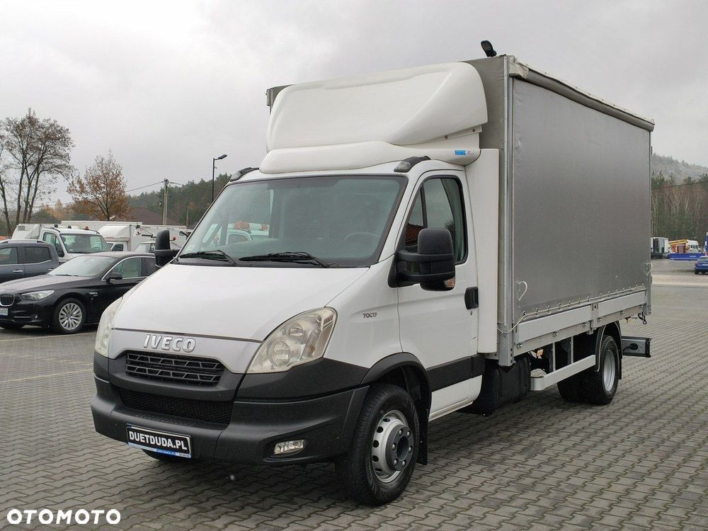 Iveco Daily 70C17 Firana Tył Drzwi Zadbany w Pełni Sprawny Super Stan - 4