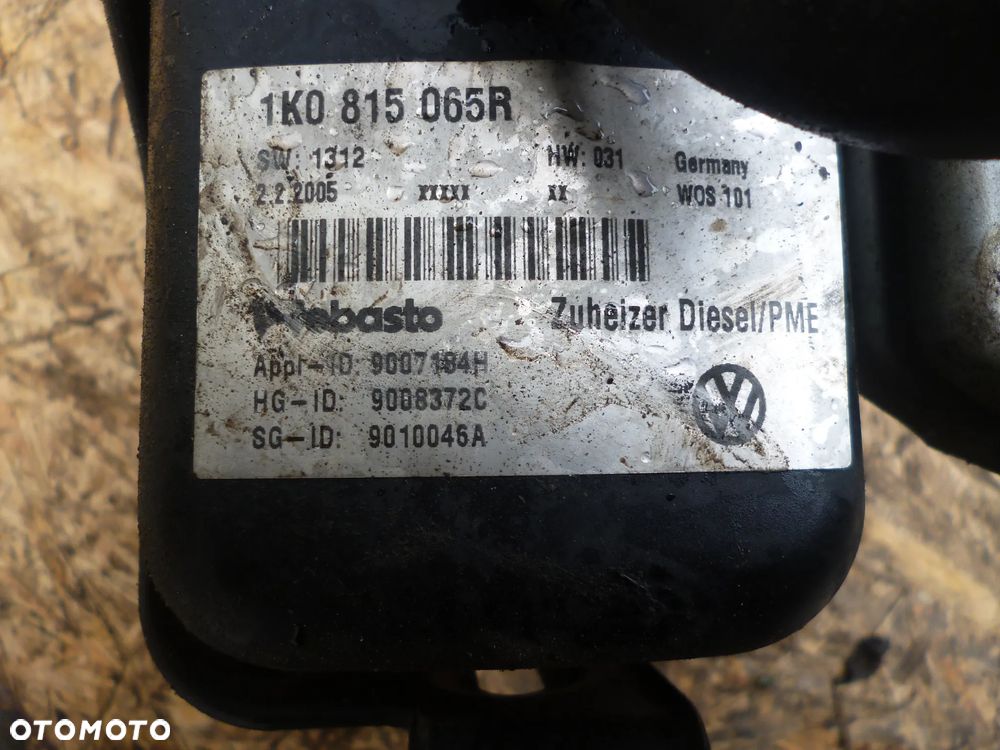 VW TOURAN I WEBASTA OGRZEWANIE POSTOJOWE - 4