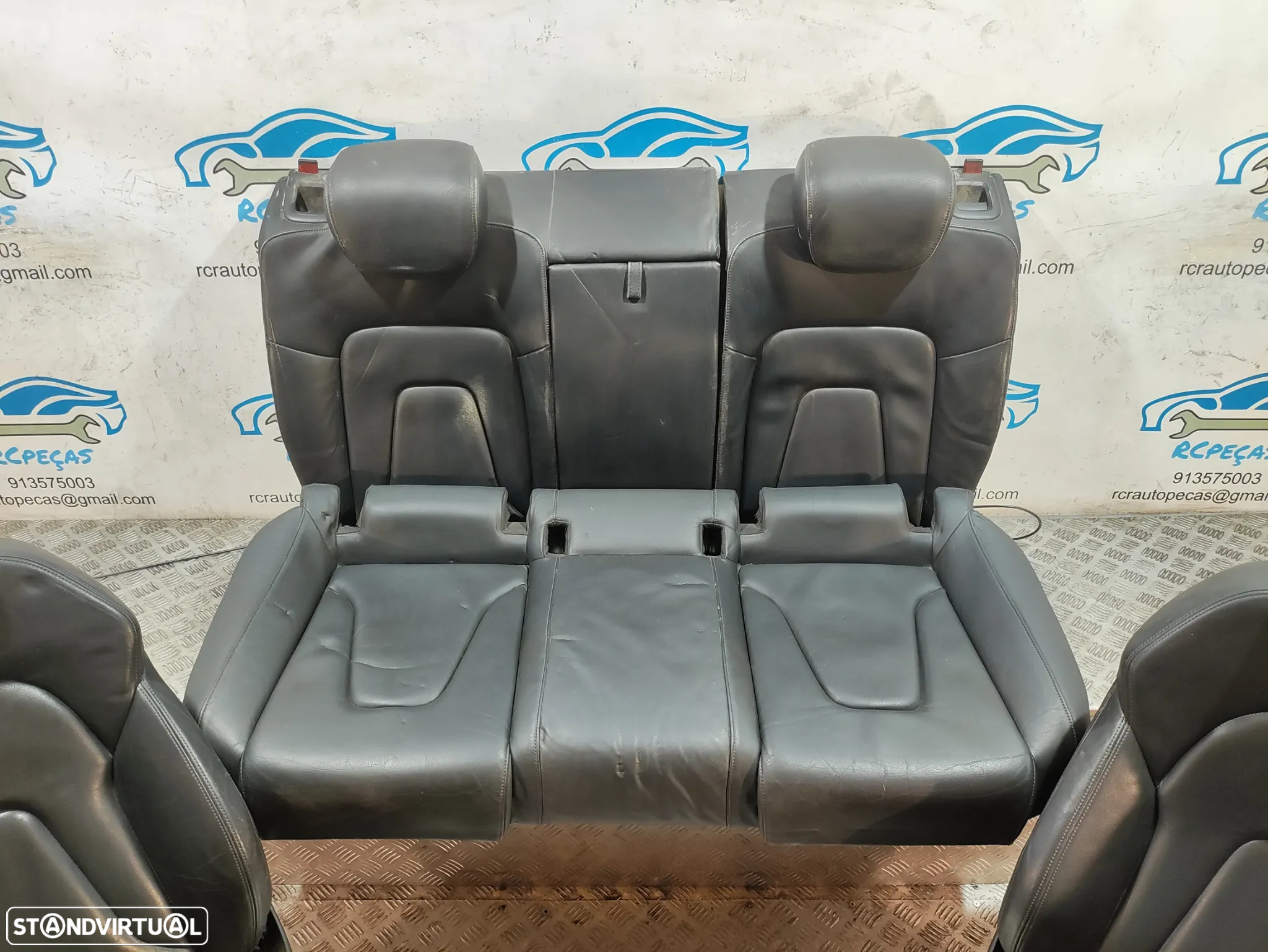 Conjunto Bancos Pele Audi A5 8T 8T3 Coupe S Line S-Line 3 Portas eléctricos - 14