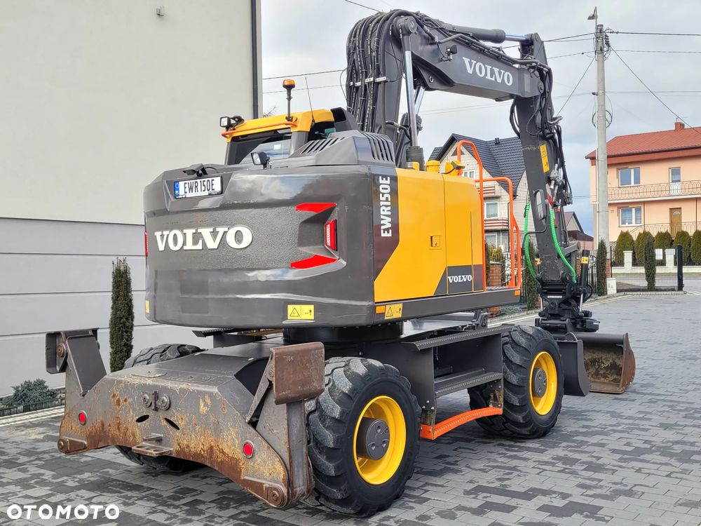 Volvo EWR150E / ROTOTILT ze szczypcami / pług i podpory / - 4