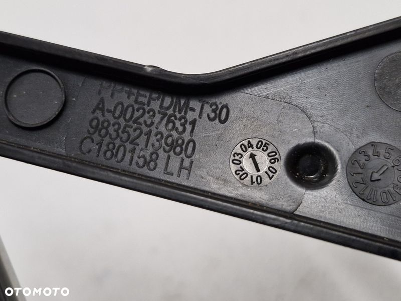 opel mokka b ii 2 ramka kratka osłona lampy lewy przód 9835213980 chrom - 9