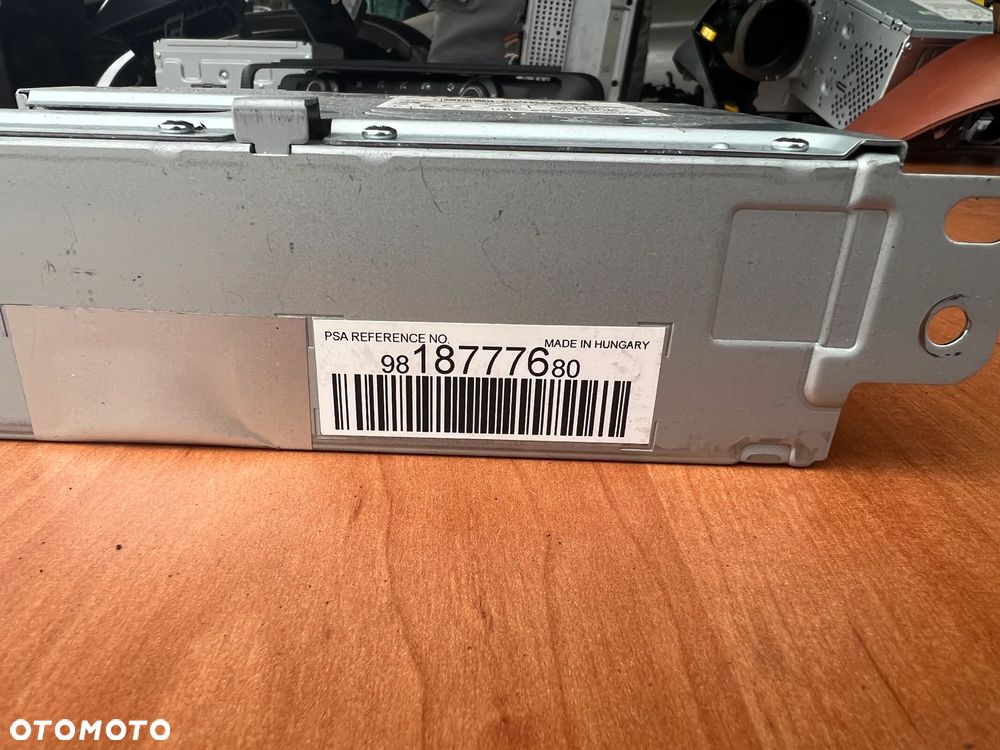 RADIOODTWARZACZ PEUGEOT RIFTER PARTNER BERLINGO 9818777680 - 2