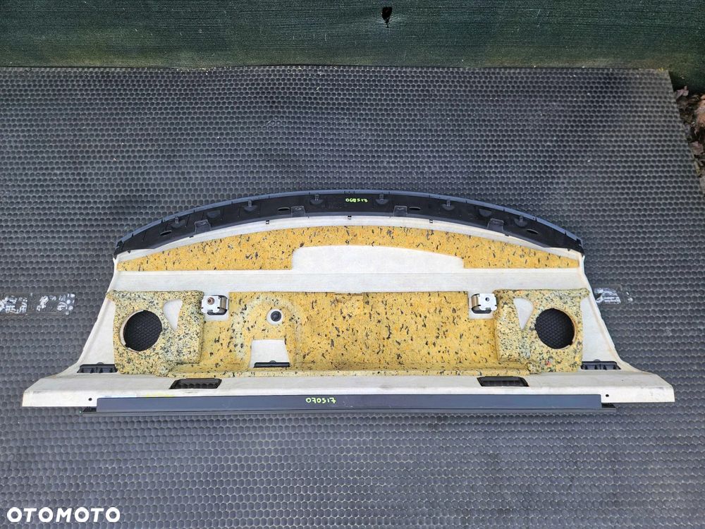 Półka Podszybie 7058347 9111244 7123386 Kratka Listwa Bagażnika Osłona Tapicerka Czarna Tył Tylna BMW 3 E90 LCI Lift Sedan - 26