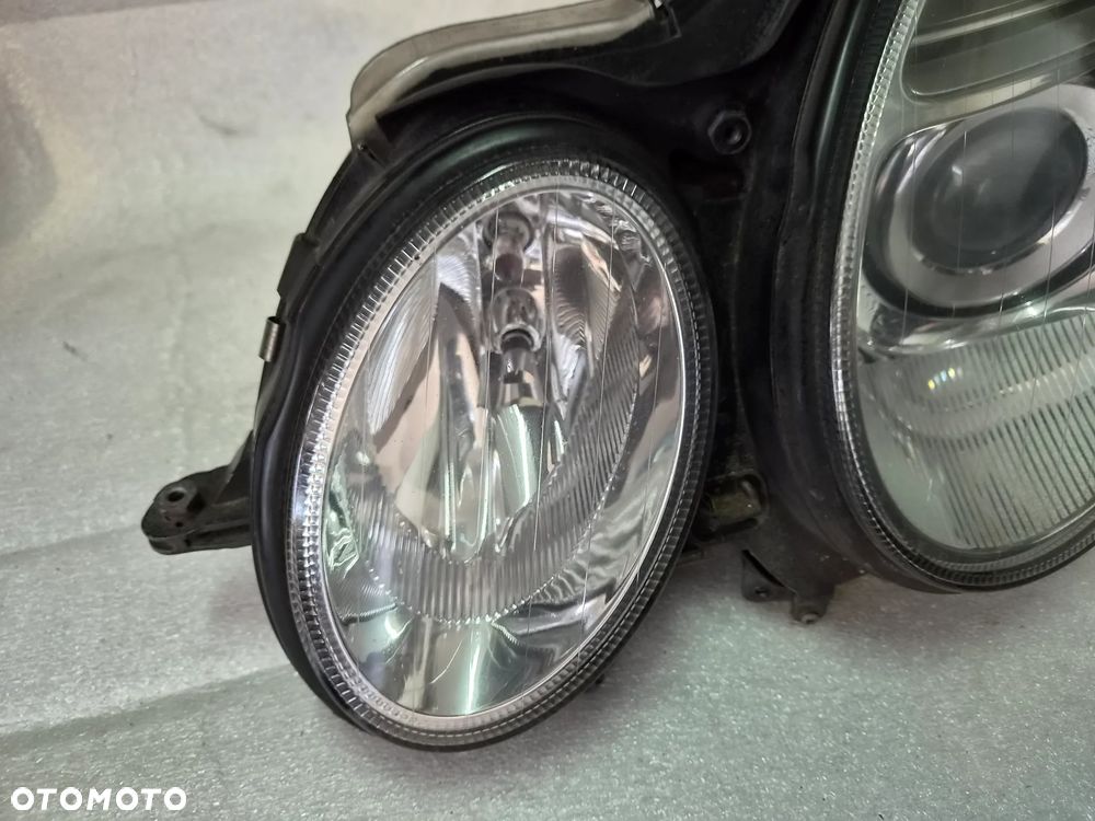 Lampa lewa Xenon Mercedes E Klasa W211 Lift żarnik przetwornica kpl - 3