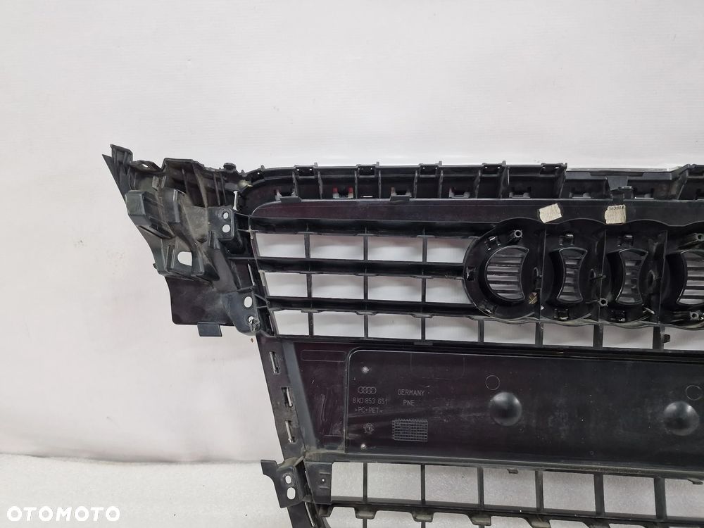AUDI A4 B8 8K0 07- ATRAPA / GRILL PRZEDNI PRZÓD , NR 8K0853651 , NR AUKCJI GL398(D) - 20