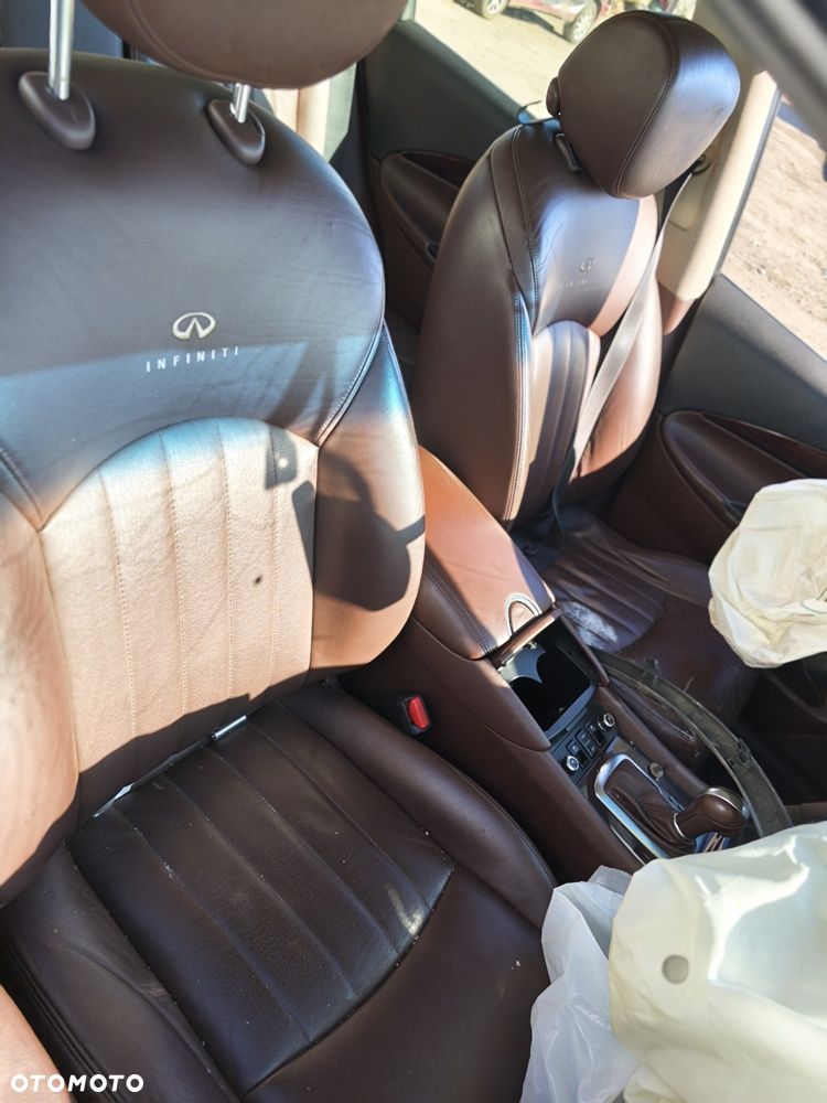 INFINITI QX50 EX35 J50 10r FOTELE KANAPA SKÓRA BOCZKI KOMPLET - 3