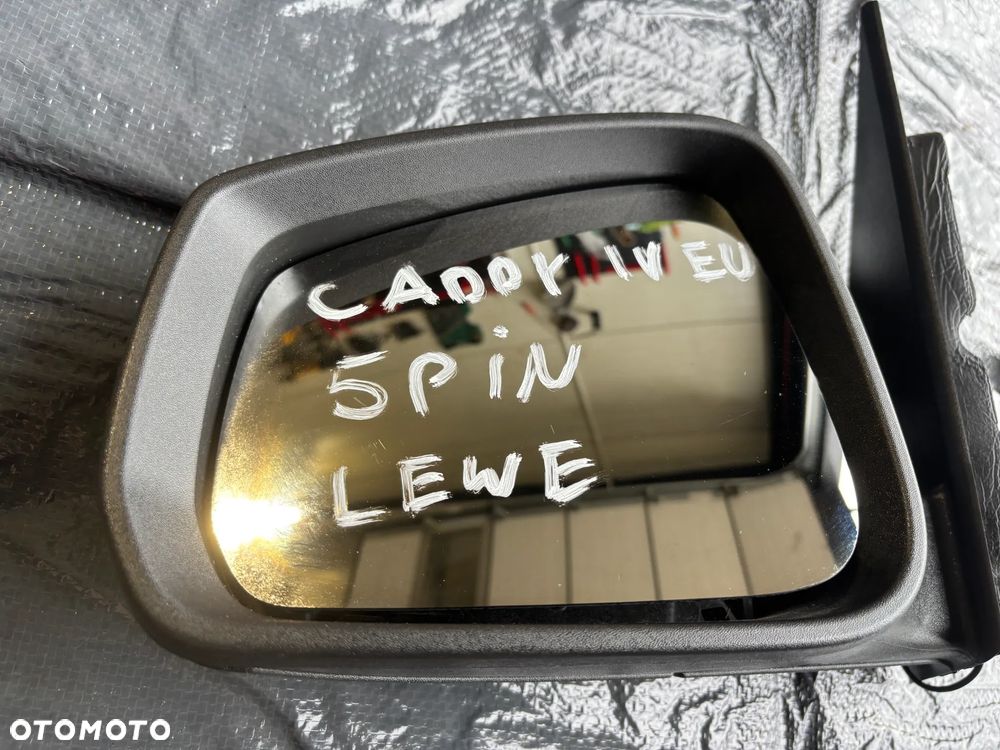 Vw Caddy IV 2k7 lusterko lewe 5 PIN europa - 4