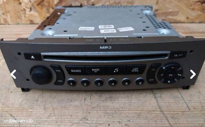 AUTO-RADIO CD ORIGINAL PEUGEOT 308 I - 96650206XH-00 - 1
