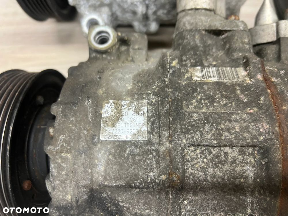 KOMPRESOR SPRĘŻARKA KLIMATYZACJI AUDI A3 8P SKODA OCTAVIA II 1K0820859S 1K0820803F - 2