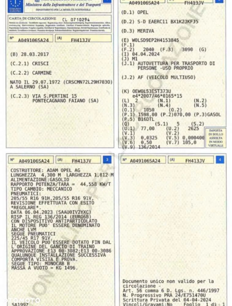 Opel Meriva 1.6 CDTI Cosmo S&S - 6