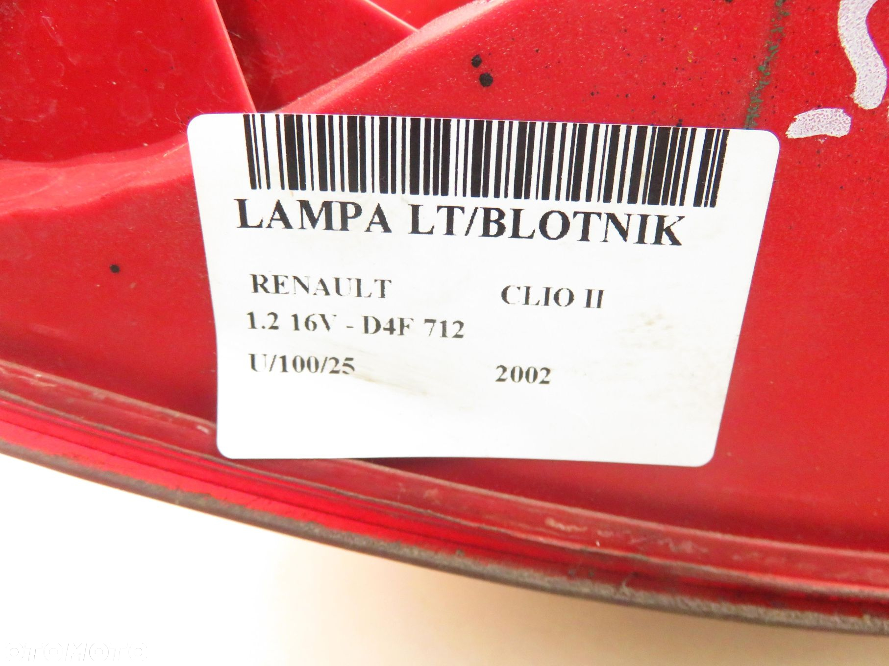 LAMPA LEWA TYLNA RENAULT CLIO II - 3