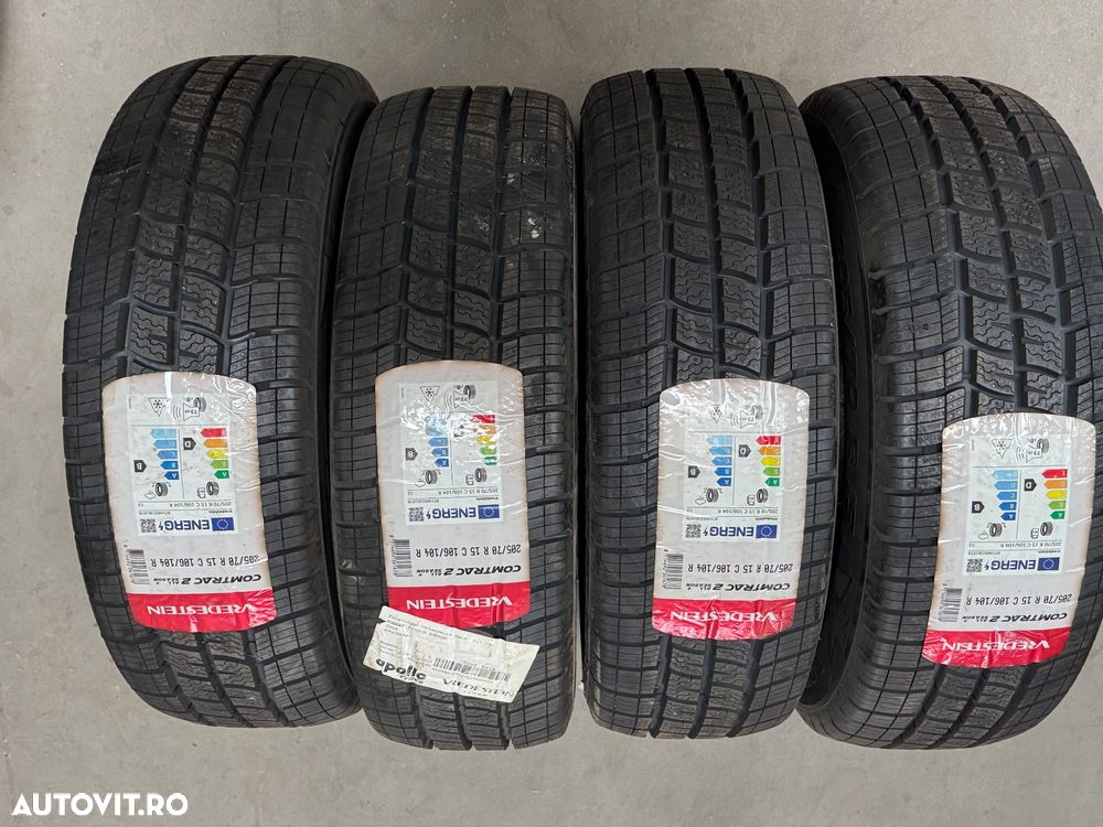 Vând 4 anvelope 205/70/15c vredestein allseason noi - 1