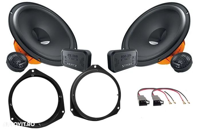 Pachet audio Opel Corsa D usi fata Hertz DSK 165.3 - 1