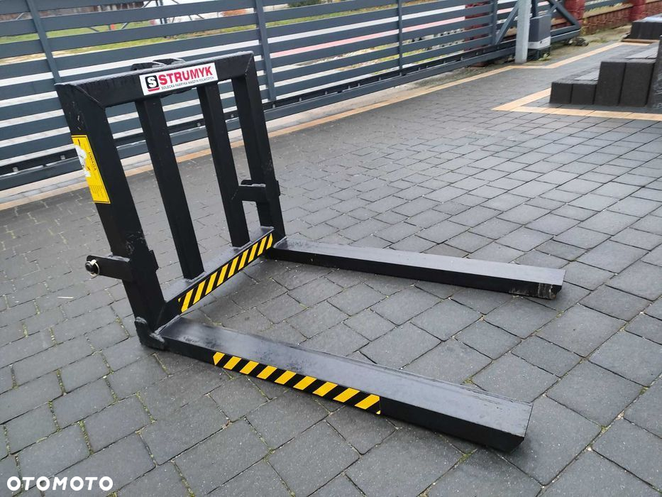 Widły do palet PALECIAK na tył TUZ na podnośnik 1200kg na tył ciągnika - 8