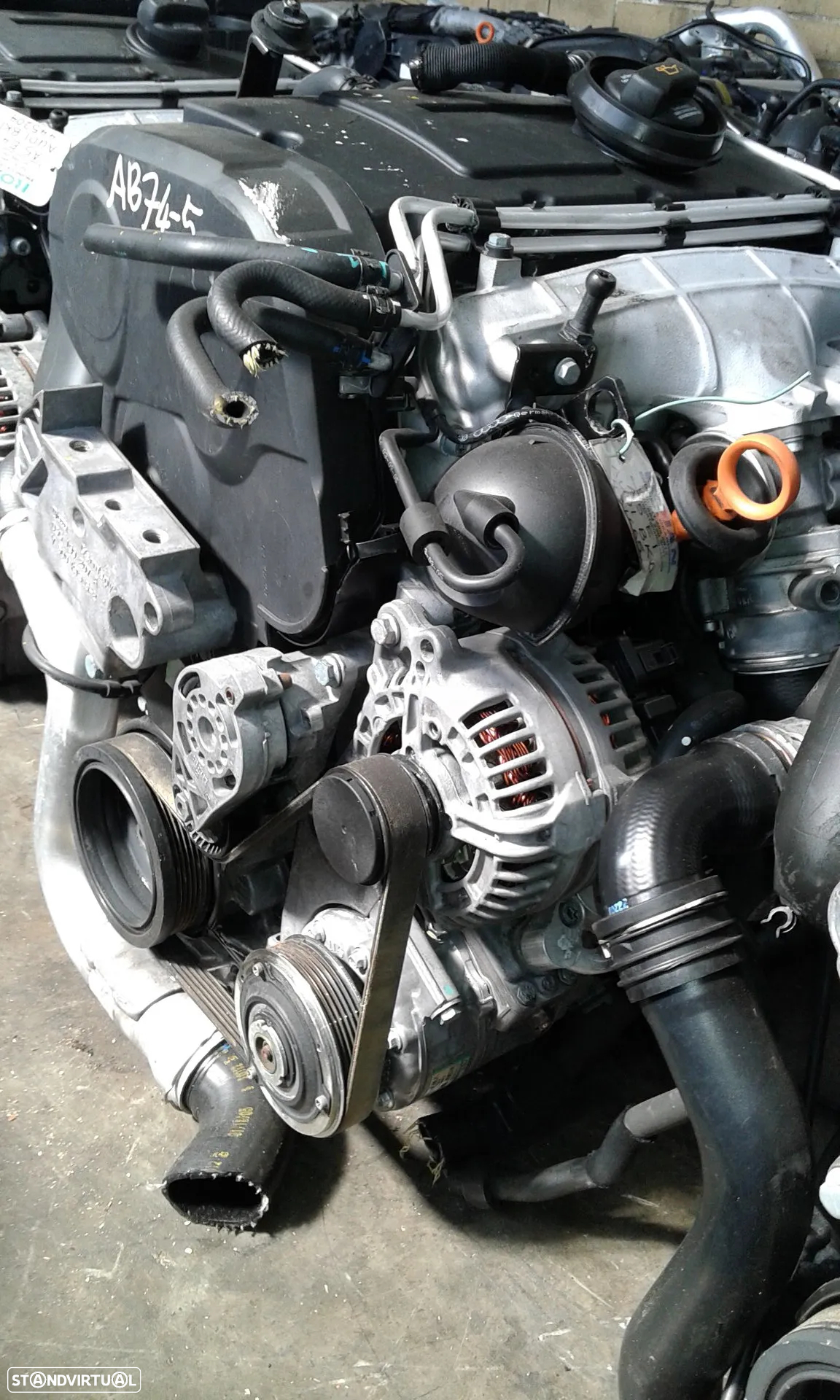 .Motor Completo VW Volkswagen Audi Skoda BKD 2.0 TDi 140cv 16v Bosch - 4