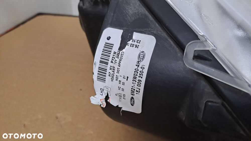 FORD S-MAX MK1 06-15 LAMPA LEWA PRZÓD 6M21-13W030-AH EU - 8