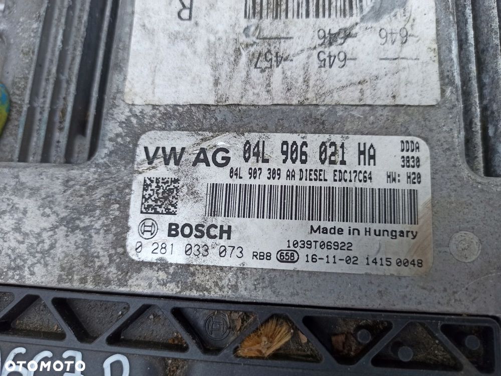 AUDI A6 C7 4G0 LIFT 15- 2.0 TDI KOMPUTER STEROWNIK SILNIKA ECU 04L906021HA - 6