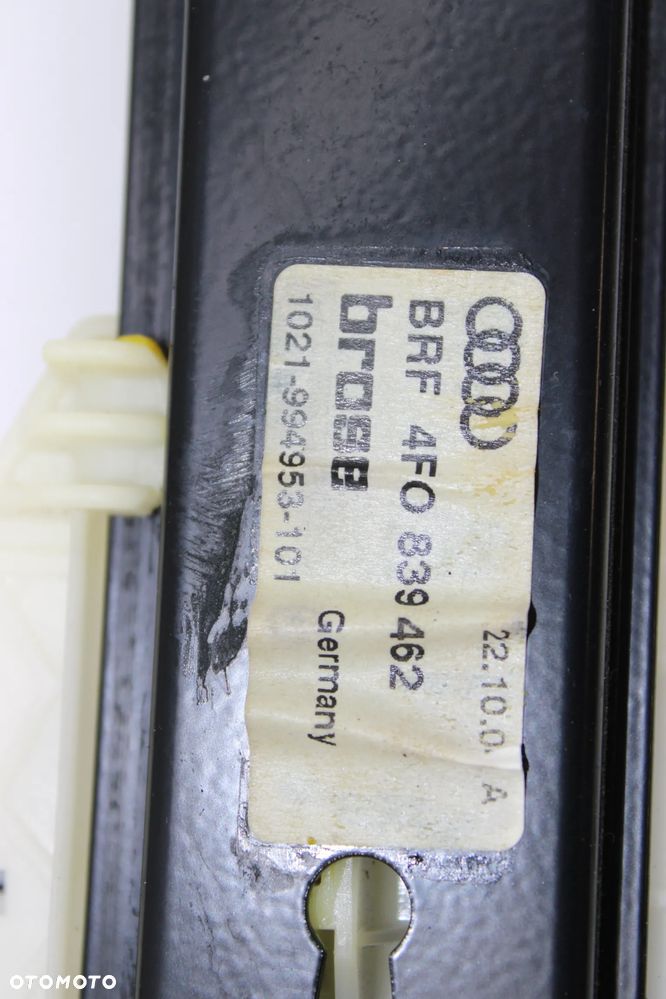 Audi A6 C6 Sedan Ramka Drzwi Mechanizm Podnoszenia Szyba Tył - 13