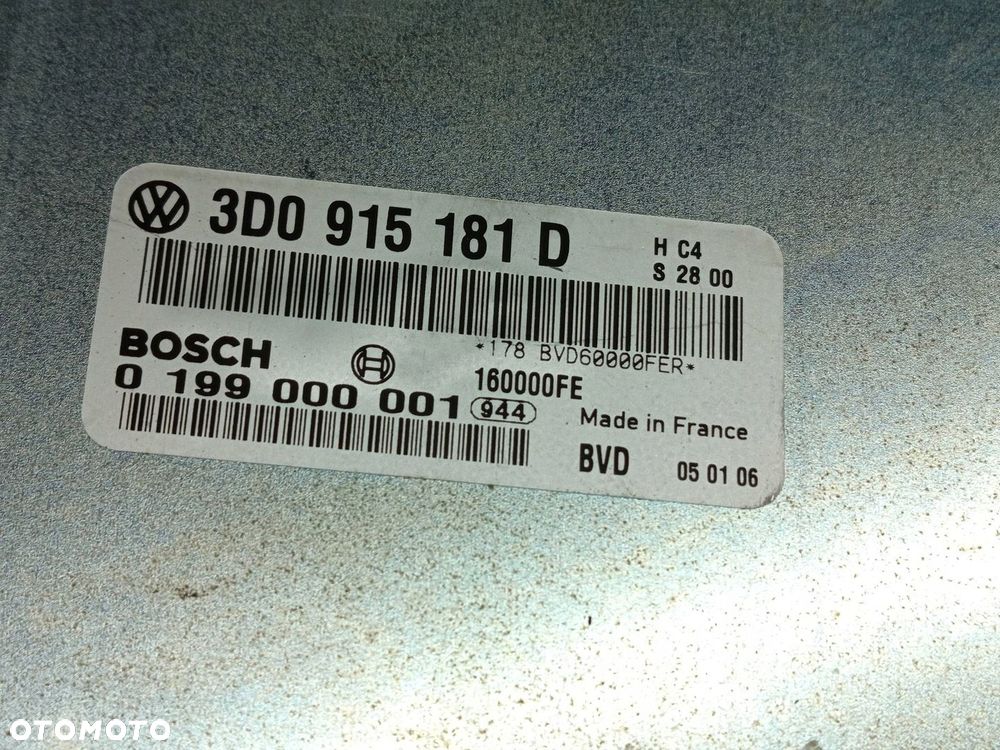 STEROWNIK MODUŁ AKUMULATORA VW PHAETON 3D 02-10 3D0915181D - 5