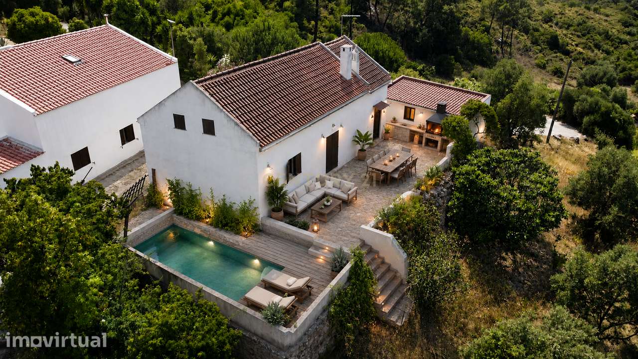 Quinta de 3.500 m2 na Serra da Arrábida - Grande imagem: 2/28