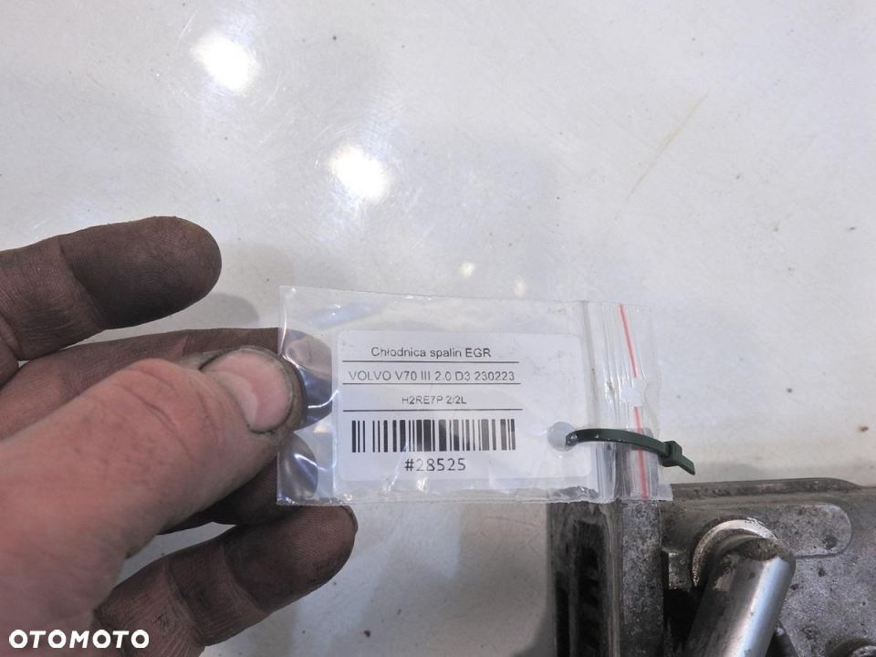 CHŁODNICZKA SPALIN VOLVO V70 III 2.0 D3 30757742 - 4