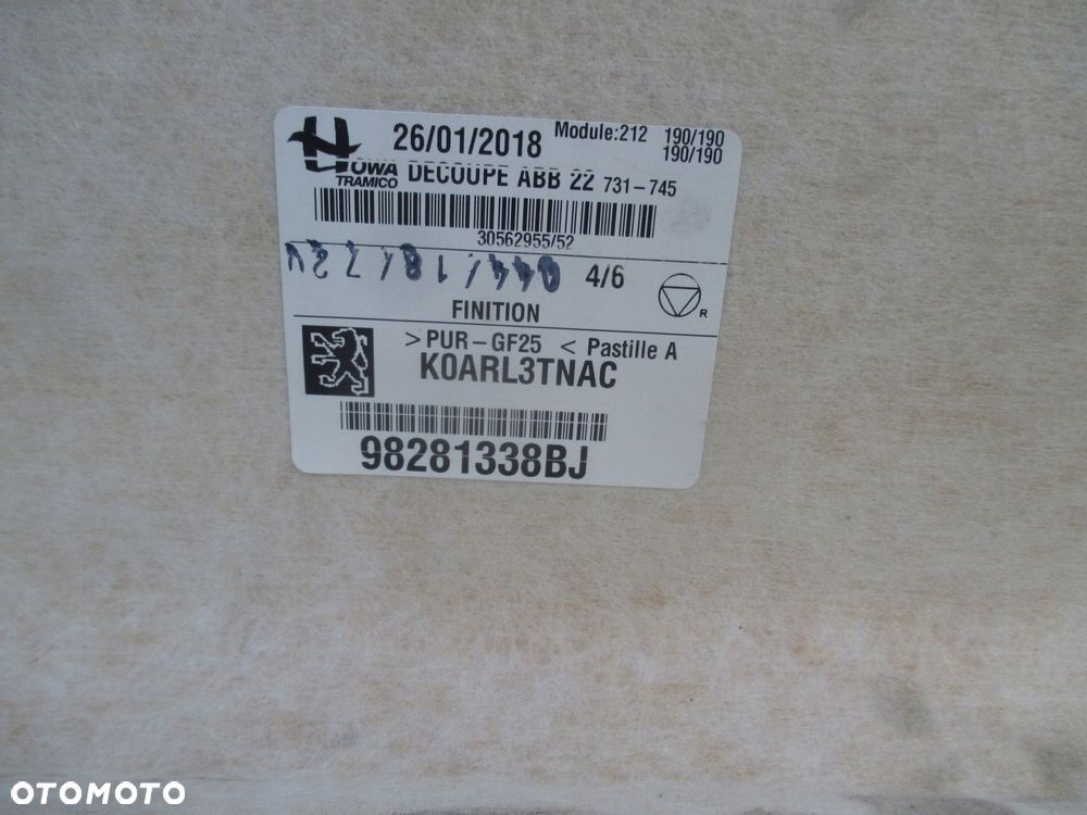 podsufitka proace scudo jumpy expert zafira long - 13