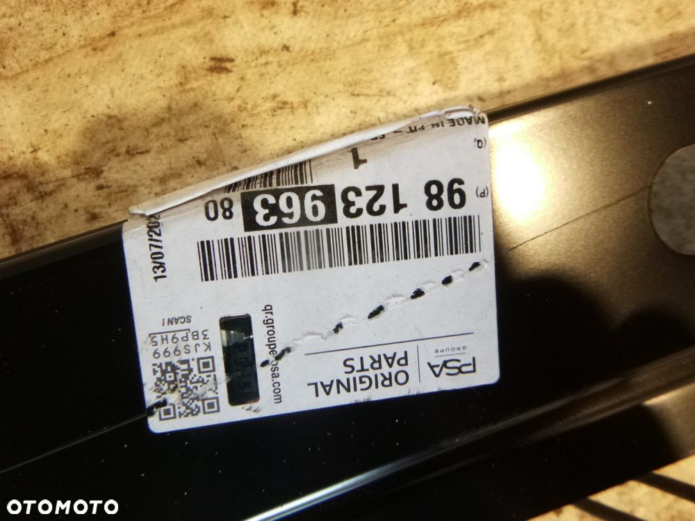 toyota proace expert jumpy 16r- próg nowy oryg 9812396380 - 2
