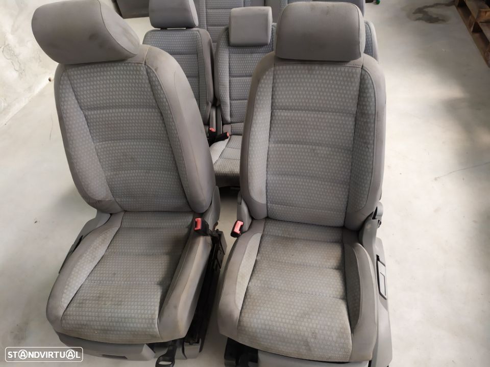 CONJUNTO DE BANCOS VOLKSWAGEN TOURAN I 7 LUGARES - 1