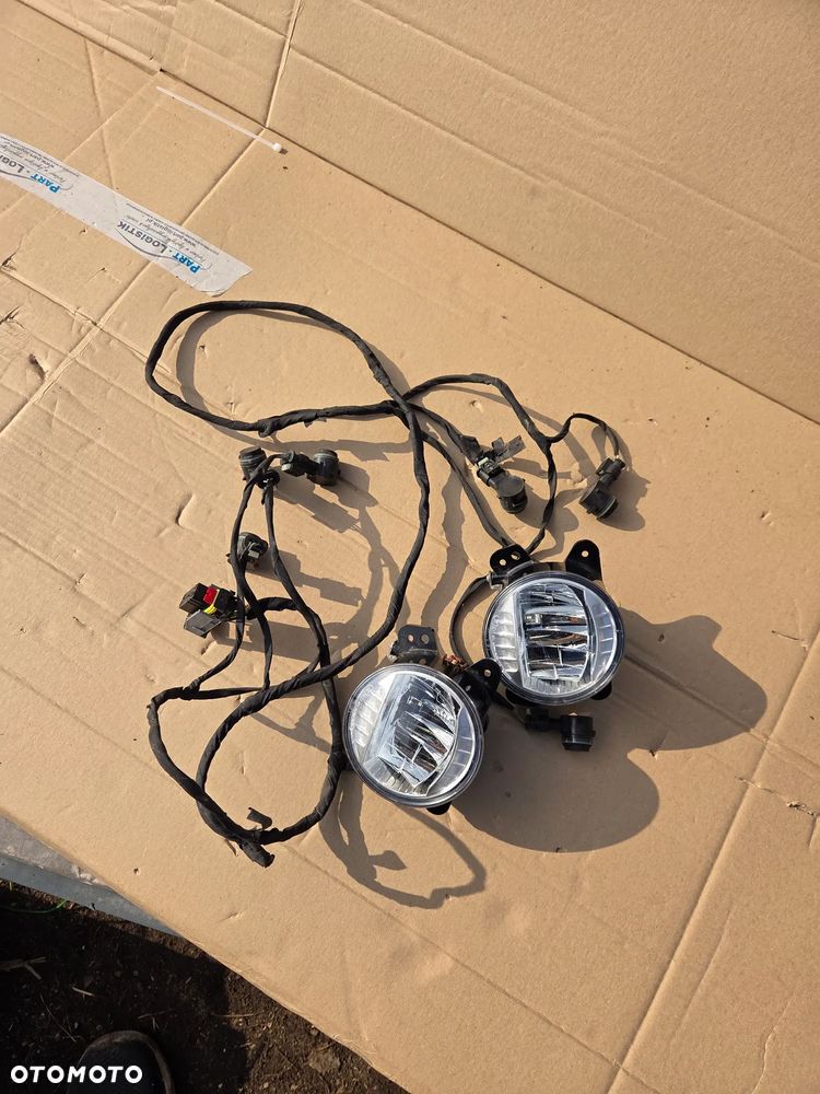 Halogen halogeny LED lewy prawy Jeep Gladiator Wrangler JL Wiązka instalacja PDC 68319652AE P68319652AE 6YD83TRMAB - 2