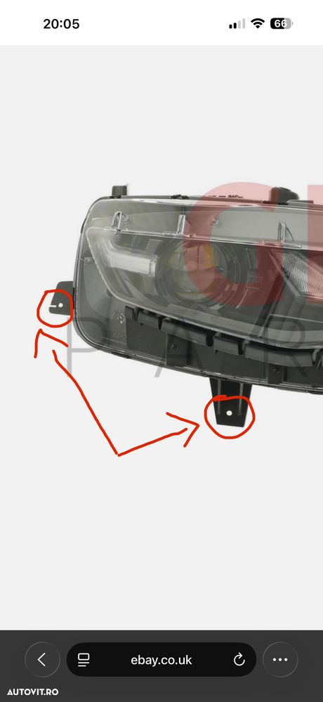 Far dreapta Chevrolet Camaro 2019-2023 - 8