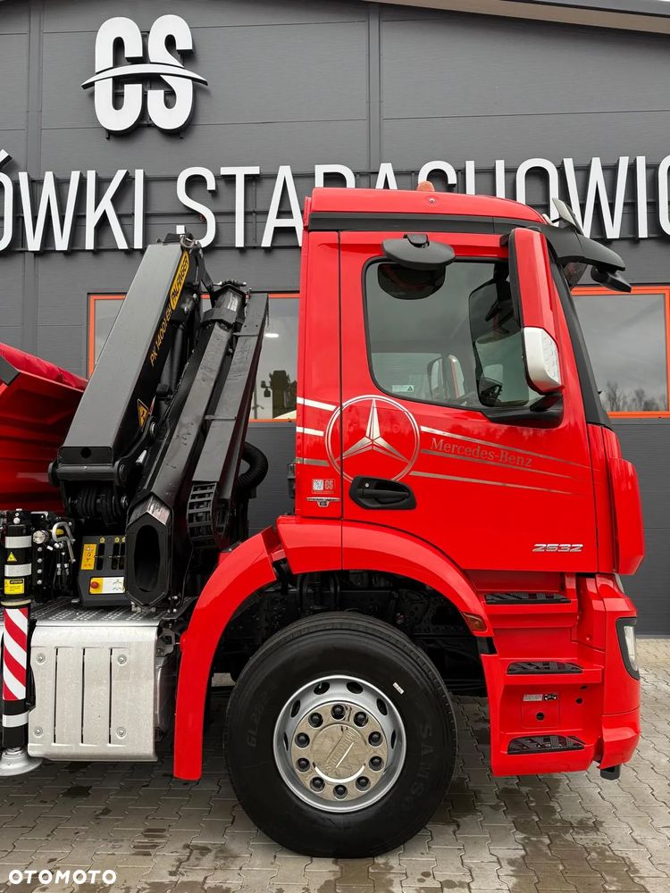 Mercedes-Benz AROCS 2532 // E6 // wywrotka 3-Stronna + PALFINGER PK 14001-EH // 6x2 6x4 HDS żuraw kran crane kiper kipper // Actros Antos - 29